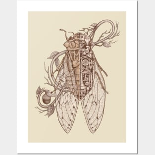 cicada Posters and Art